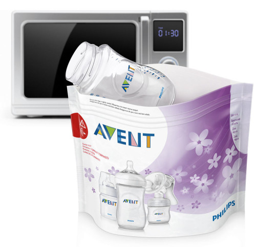 Philips Avent, Steriliseringspåsar för mikrovågsugn, 5-pack