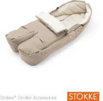 Stokke, Footmuff, Beige Melange