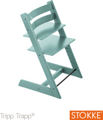 Stokke, Tripp Trapp, Matstol, Aqua Blue