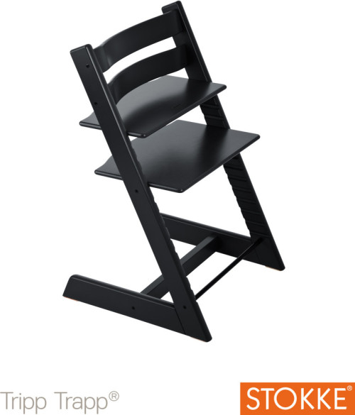 Stokke Tripp Trapp, Matstol, Svart